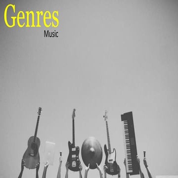 Presentation for Music Genres