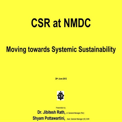 NIPM ISTD SEMINAR 2012- ITC ABD