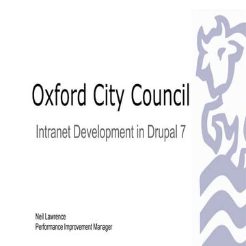 Intranet Development in Drupal 7