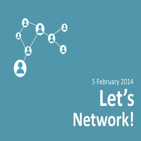 Let's Network!!