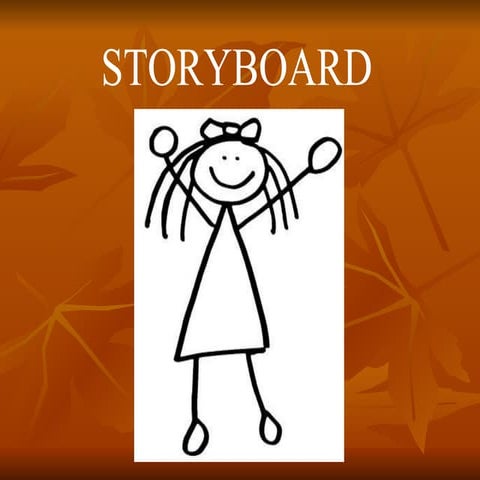 Presentation for storyboard