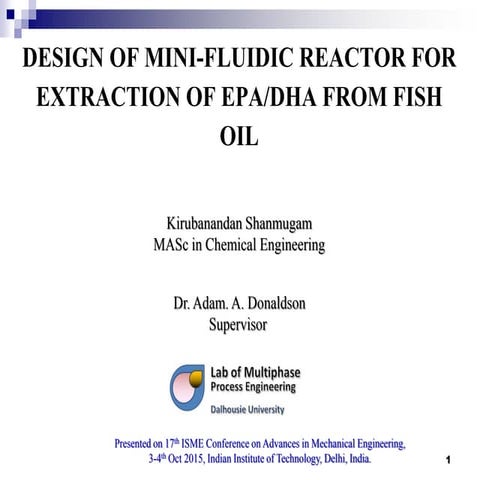 Fish oil extraction and processing techniques | PDF