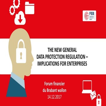 Protection des données et de la vie privée : nouvelles obligations pour les e...