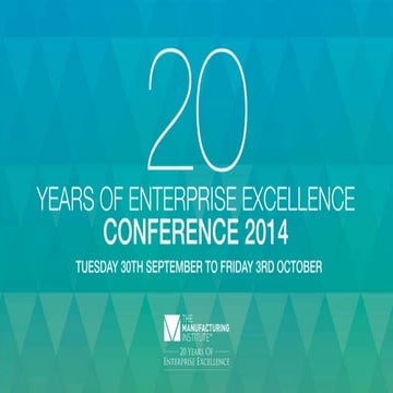 Enterprise Excellence Framework 
