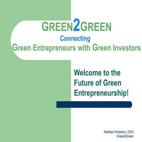 Presentation G2G | PPT