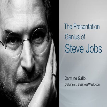 Presentation geniusstevejobs