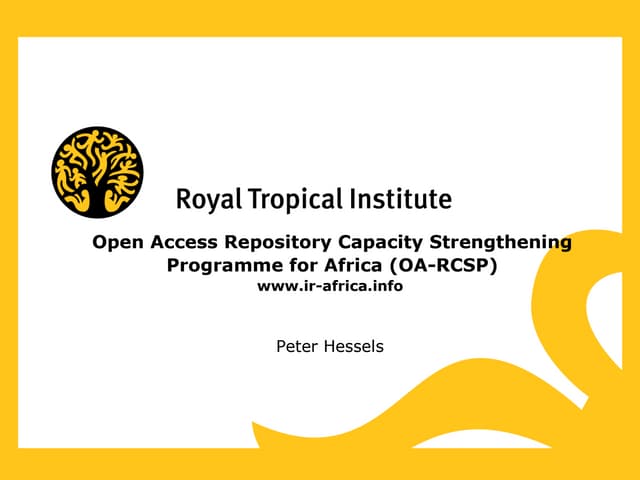 Open Access Repository Capacity Str...