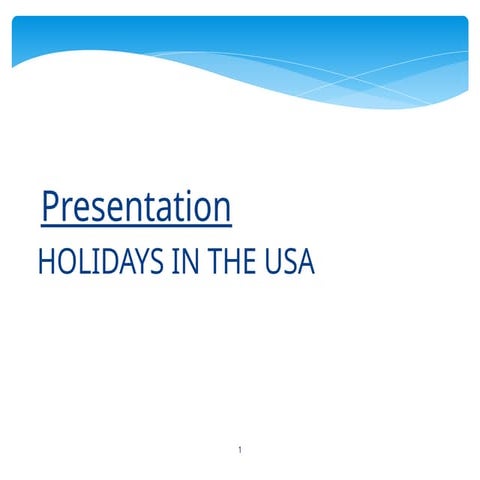 Presentation Holidays in the USA.pptx 10 кл