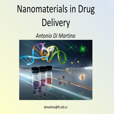 Nanomaterials in Drug Delivery