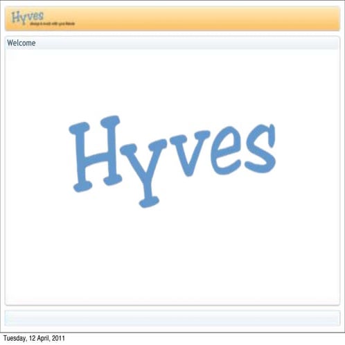 Presentation Hyves, Green IT Amsterdam workshop Green Software 12 apr 2011, o...