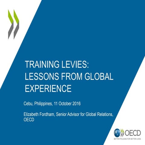 Training levies: lessons from global experience