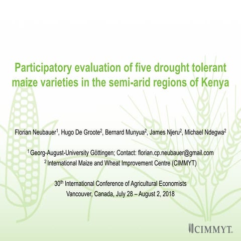 Screening for drought tolerance in finger millet germplasm | PDF