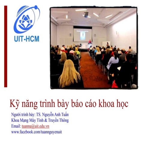 Kỹ năng trình bày báo cáo 