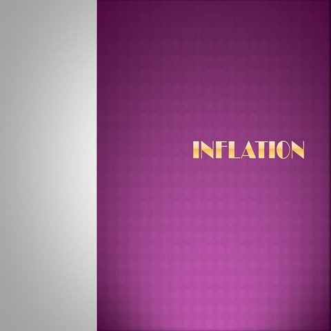 Presentation inflation