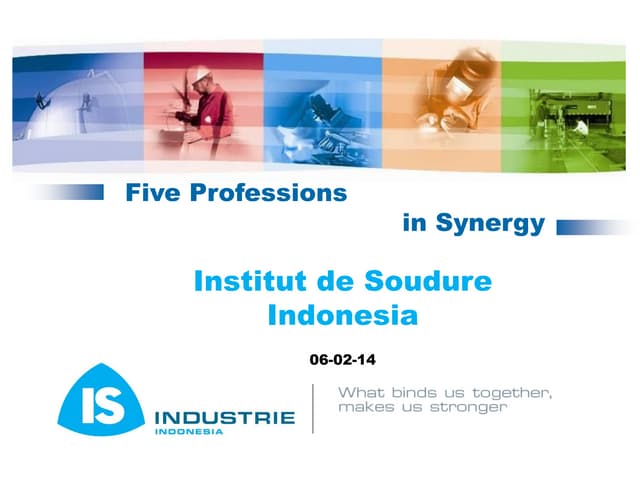 Presentation institut de soudure