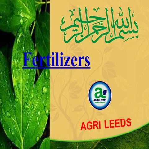 Presentation  agri leeds