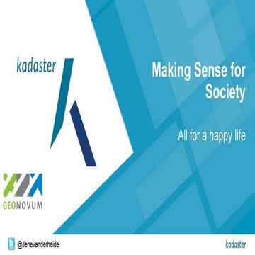 Making sense for society