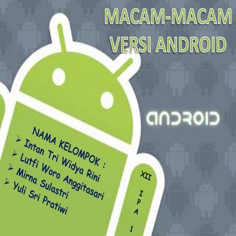 Presentasi Jenis-Jenis Android | PPTX