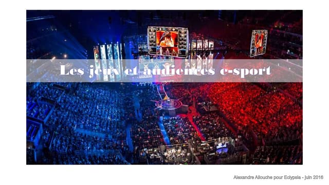 Le Potentiel de l'e-sport