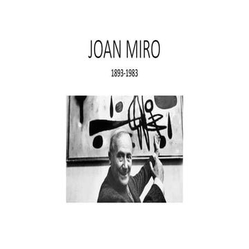 Presentation JOAN MIRO works and exercise.pptx