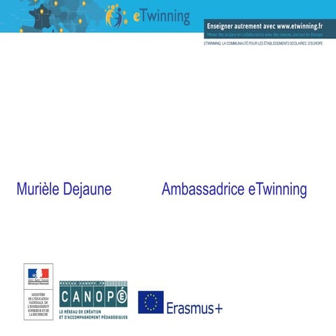 Presentation eTwinning juillet2016