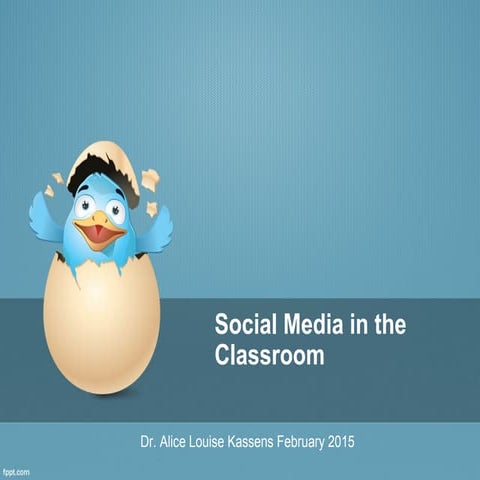 Using social media in the classroom