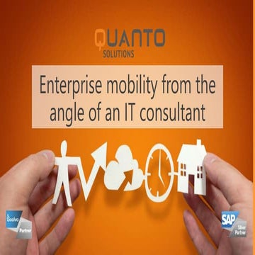 Enterprise mobility from the angle of an IT-consultant