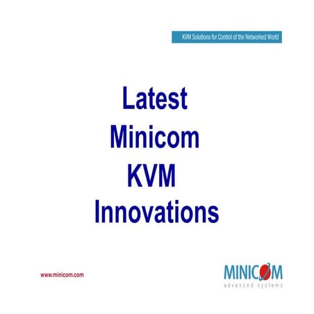 Presentation Latest Kvm Innovations