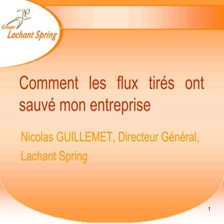 Comment les flux tirés ont sauvé mo...
