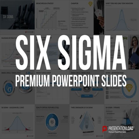 Six Sigma by PresentationLoad