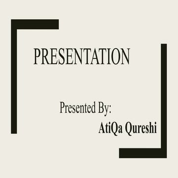 Presentation lyrical ballad