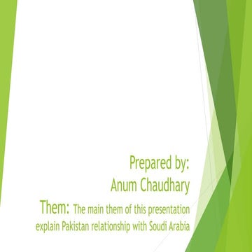 Pakistan sudi Arabia Relations