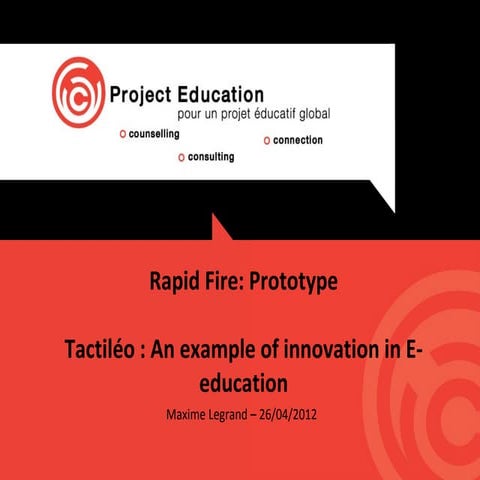 Maxime Legrand - Tactileo