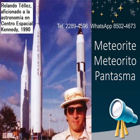 Presentation Meteorite Impact Nicaragua 