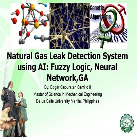 Simulation of Natural Gas leak detection system using AI