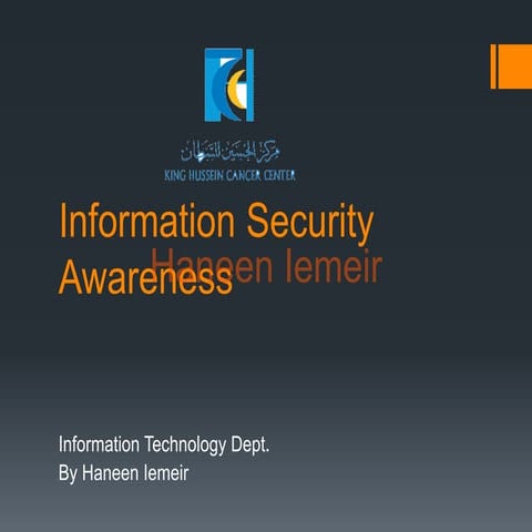Information security awareness, middle management