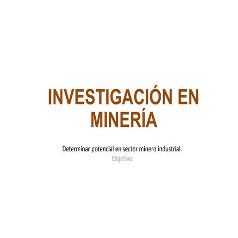 Situación Minera en México 2014