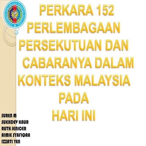 Presentation mlysian studies