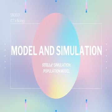 Presentation model simulation | PPT