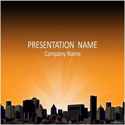 Power Point Templates - Presentation name | PPTX