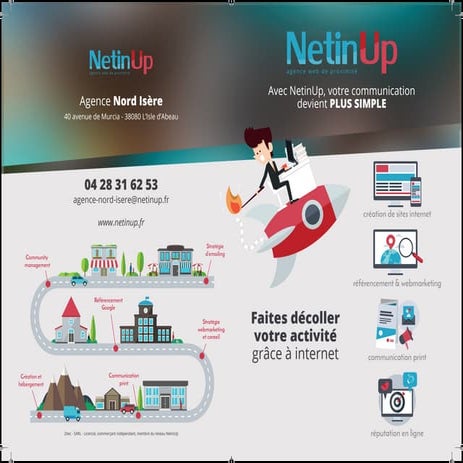 Présentation NetinUp Nord-Isère, agence web en Rhône-Alpes