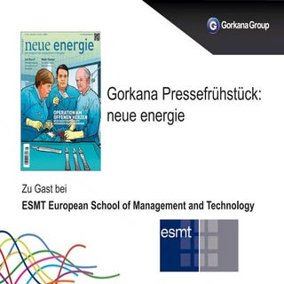 Präsentation Pressefrühstück neue e...