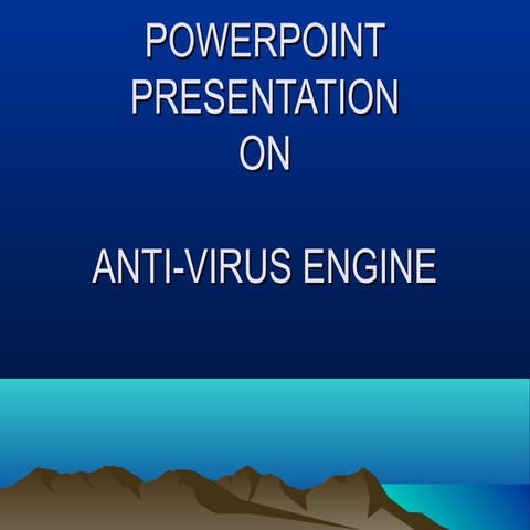 Antivirus engine