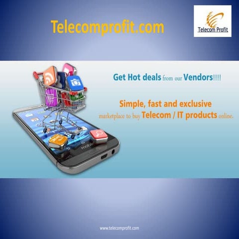 Telecomprofit.com- for Vendors and OEM