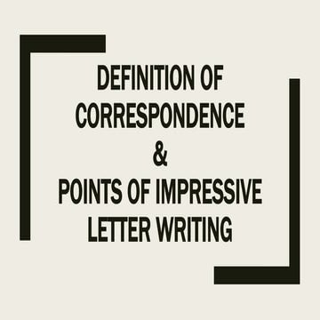 Presentation of Correspondence and Letter.pptx