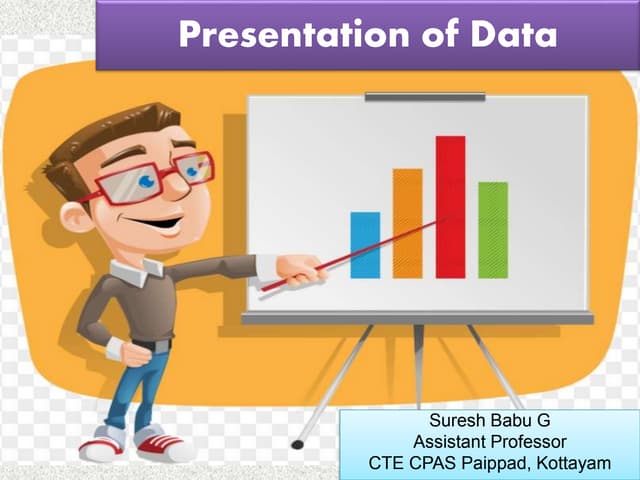 Presentation of Data | PPTX
