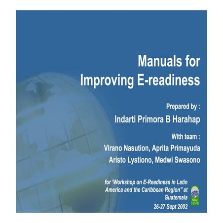 Presentation of e readiness | PDF