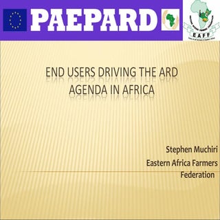 Presentation of eaff pafo on fara g...