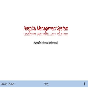 PresentationOfHospitalManagementSystem.pptx