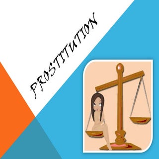 Presentation of prostitution